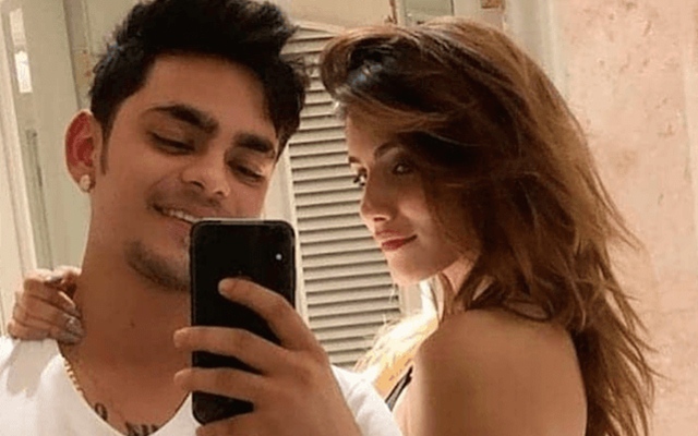 Ishan Kishan with his Girlfriend (Aditi Hundia)